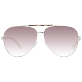 Guess Brown Metal Sunglasses